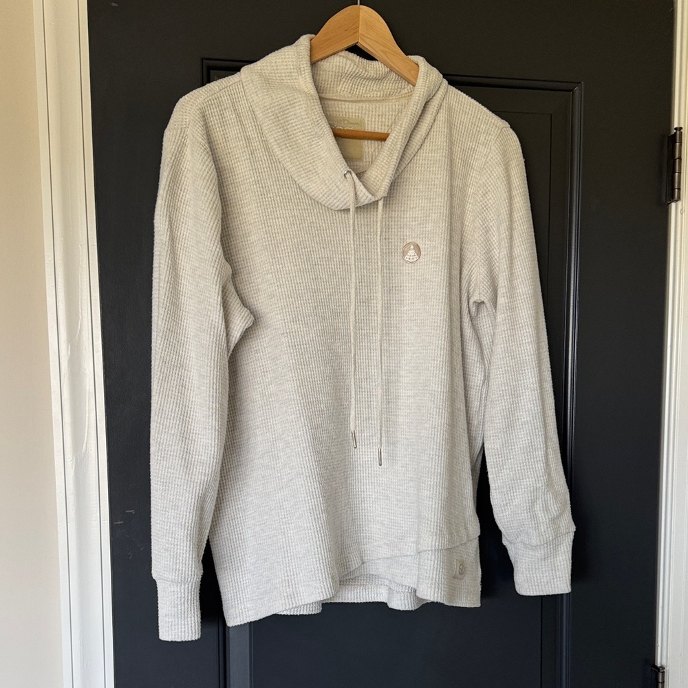 Straight Down ladies Misty top XL in oatmeal